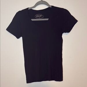 Black Fitted Short Sleeve T-Shirt